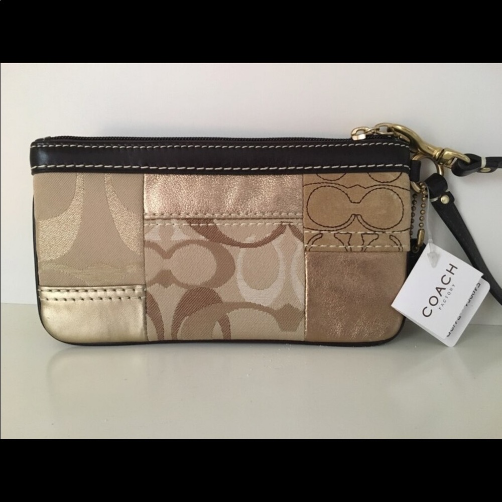 New Coach wristlet